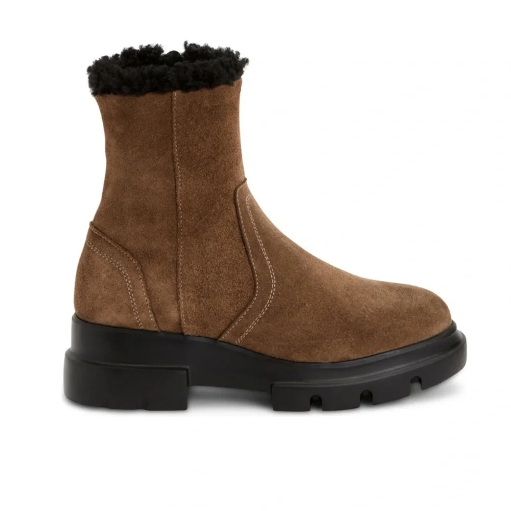 Aquatalia | Kyla Water‎ Resistant Genuine Shearling Bootie